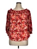 MELLODAY Red 3/4 Sleeve Blouse Size XL - photo 1