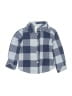 First Impressions Checkered-gingham Blue Long Sleeve Button-Down Shirt 12-18 MO / 18 MO - photo 1