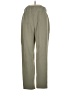 Thrive Société Solid Green Casual Pants Size XS - photo 2
