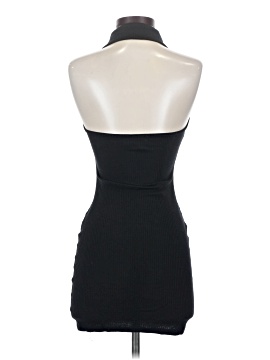 strapless open back dress Baseline Strapless Mini Dress Black