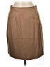 Henri Bendel 100% Silk Tan Silk Skirt Size 14 - photo 1