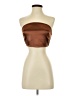 Shein Brown Tube Top Size 4 - photo 1