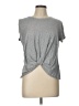 Nine Britton Gray Short Sleeve Top Size L - photo 1