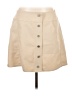 Express Solid Tan Casual Skirt Size L - photo 1