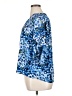 Investments 100% Polyester Blue Short Sleeve Blouse Size XL (petite) - photo 5