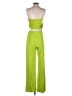 Lezat Color Block Green Jumpsuit Size M - photo 2