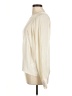 Left Coast by Dolan 100% Polyester Ivory Long Sleeve Blouse Size M - photo 5