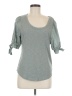Gap Gray 3/4 Sleeve Top Size M - photo 1