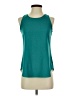 Van Heusen 100% Polyester Teal Sleeveless Blouse Size XS - photo 1