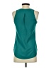 Van Heusen 100% Polyester Teal Sleeveless Blouse Size XS - photo 2