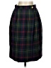 J.G. Hook 100% Wool Plaid Green Wool Skirt Size 4 (petite) - photo 1