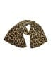 Lane Bryant 100% Polyester Animal Print Tan Brown Scarf One size - photo 1