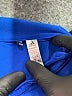 Adidas 100% Polyester Blue Short Sleeve Blouse Size M - photo 7