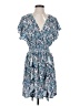 Unbranded Paisley Blue Casual Dress Size S (estimated) - photo 1