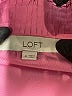 Ann Taylor LOFT 100% Polyester Pink Sleeveless Blouse Size M - photo 7