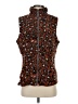Gingerly 100% Polyester Brown Vest Size S - photo 1