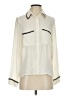 Zara Basic Ivory Long Sleeve Blouse Size S - photo 1