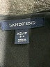 Lands' End Solid Black Casual Dress Size XS - photo 7