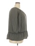 Maurices 100% Polyester Gray 3/4 Sleeve Blouse Size 20 (2) - photo 4