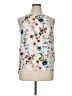 Pink Rose 100% Polyester Ivory Sleeveless Blouse Size XL - photo 1