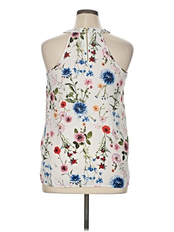 Pink Rose Sleeveless Blouse (view 2)