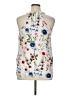 Pink Rose 100% Polyester Ivory Sleeveless Blouse Size XL - photo 2