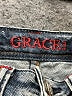 Grace Graphic Silver Jeans Size 25 waist - photo 7