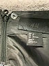H&M 100% Polyester Metallic Teal Formal Skirt Size 6 - photo 4