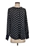 J.Crew Polka Dots Black Long Sleeve Blouse Size S - photo 1