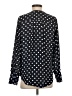 J.Crew Polka Dots Black Long Sleeve Blouse Size S - photo 2