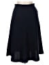 Ann Taylor Solid Black Blue Formal Skirt Size 6 - photo 2