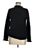 Garnet Hill 100% Cashmere Black Cashmere Pullover Sweater Size M - photo 1