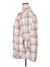 Lands' End 100% Cotton Plaid Pink Long Sleeve Button-Down Shirt Size XL - photo 5