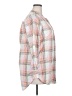 Lands' End 100% Cotton Plaid Pink Long Sleeve Button-Down Shirt Size XL - photo 4