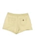 Old Navy 100% Cotton Solid Yellow Khaki Shorts Size 4 - photo 2