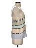 Tibi Silver Sleeveless Blouse Size 0 - photo 4