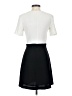 Mango 100% Polyester Color Block Ivory Casual Dress Size 2 - photo 2
