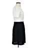 Mango 100% Polyester Color Block Ivory Casual Dress Size 2 - photo 4