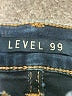 Level 99 Solid Blue Jeans Size 28 waist - photo 7