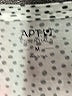 Apt. 9 Polka Dots Ivory Short Sleeve T-Shirt Size M - photo 7
