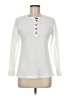 Unbranded Ivory Long Sleeve Henley Size M - photo 1