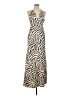 Shein Animal Print Ivory Casual Dress Size 6 - photo 1