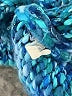 Gap Tweed Blue Turtleneck Sweater Size 7 - 8 - photo 8