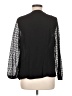 NY&C 100% Polyester Black 3/4 Sleeve Blouse Size M - photo 2