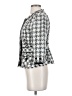 Elevenses Houndstooth Silver Jacket Size 4 - photo 5