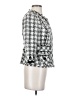 Elevenses Houndstooth Silver Jacket Size 4 - photo 4