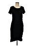 Vanilla Bay Solid Black Casual Dress Size M - photo 1