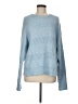 Sanctuary Solid Blue Pullover Sweater Size M - photo 1