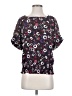MICHAEL Michael Kors 100% Polyester Black Short Sleeve Blouse Size S - photo 1
