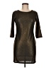 Von Ronen Metallic Brown Cocktail Dress Size S - photo 1